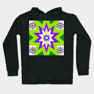 Stars Graphic Pattern Hoodie